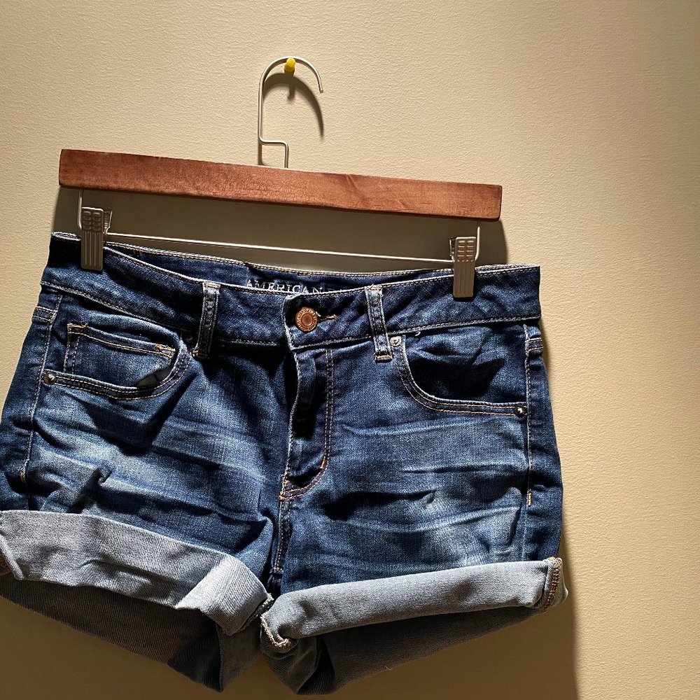 Denim American Eagal Shorts